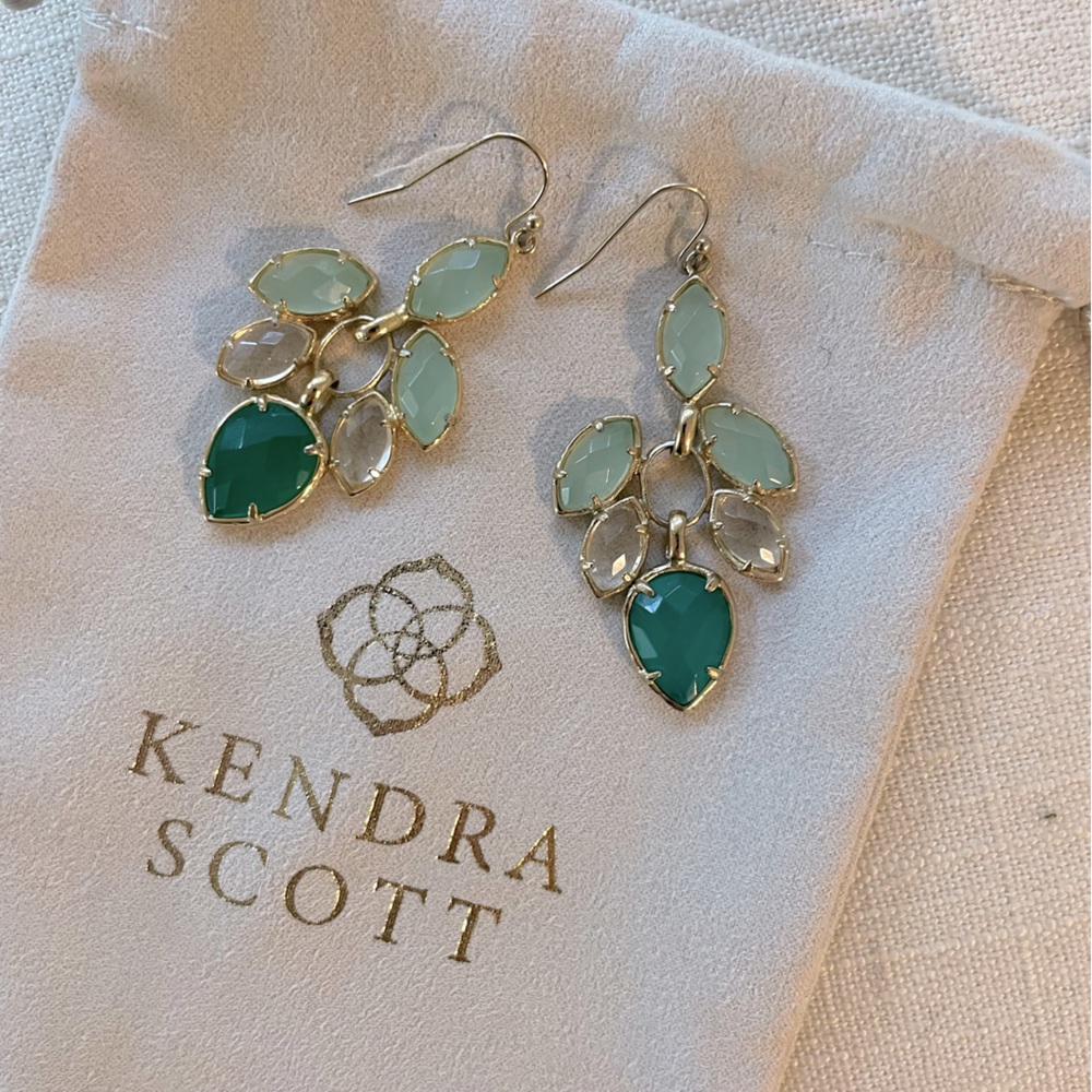 Kendra Scott earrings never been worn. New!